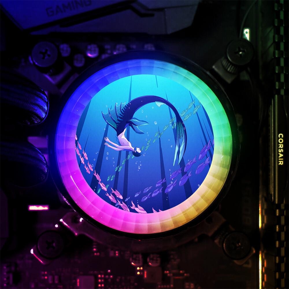 Custom Print AIO Covers for Cooler Master MasterLiquid