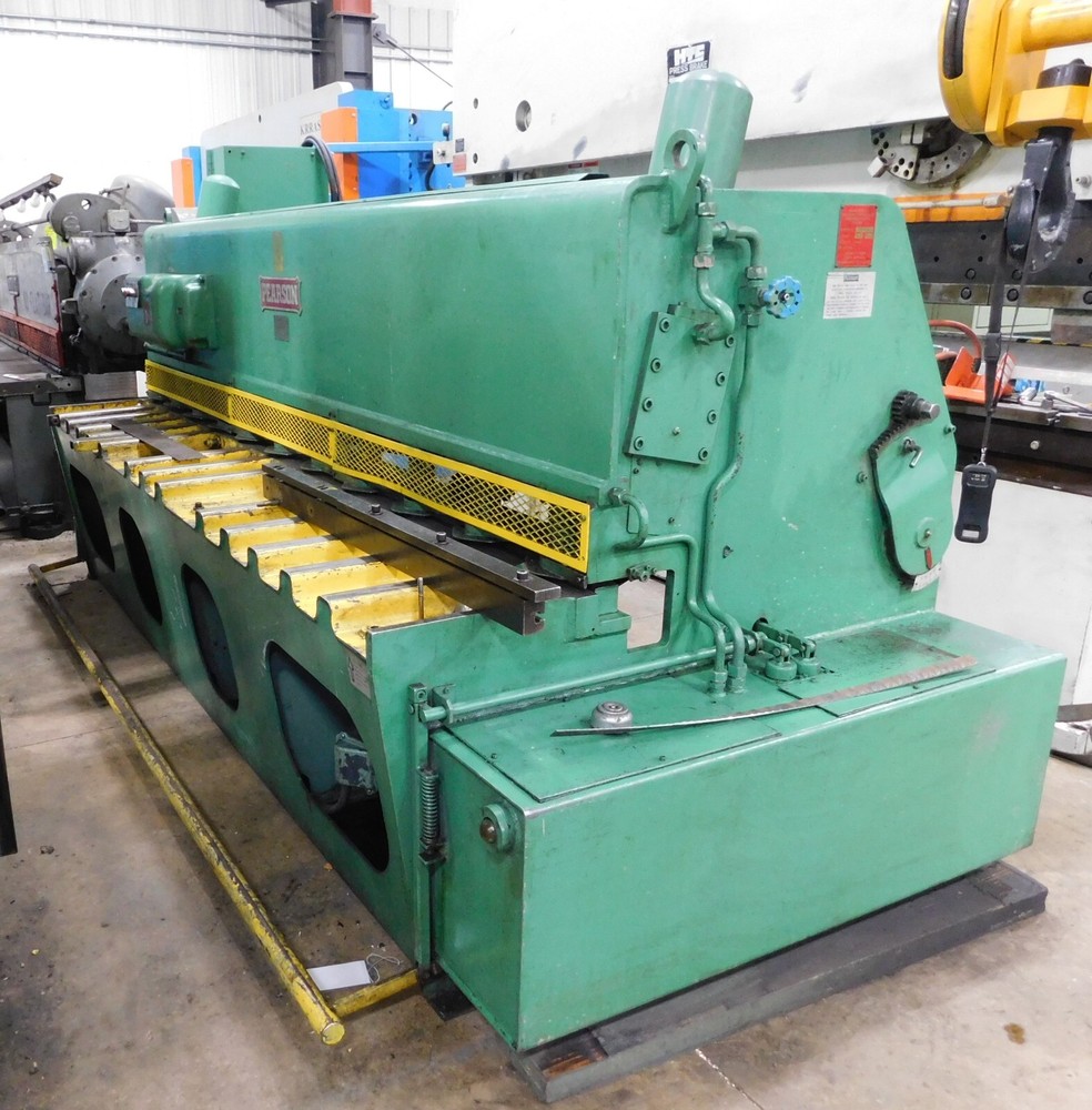 #11106: Pearson 10' x 1/4" Hydraulic Shear