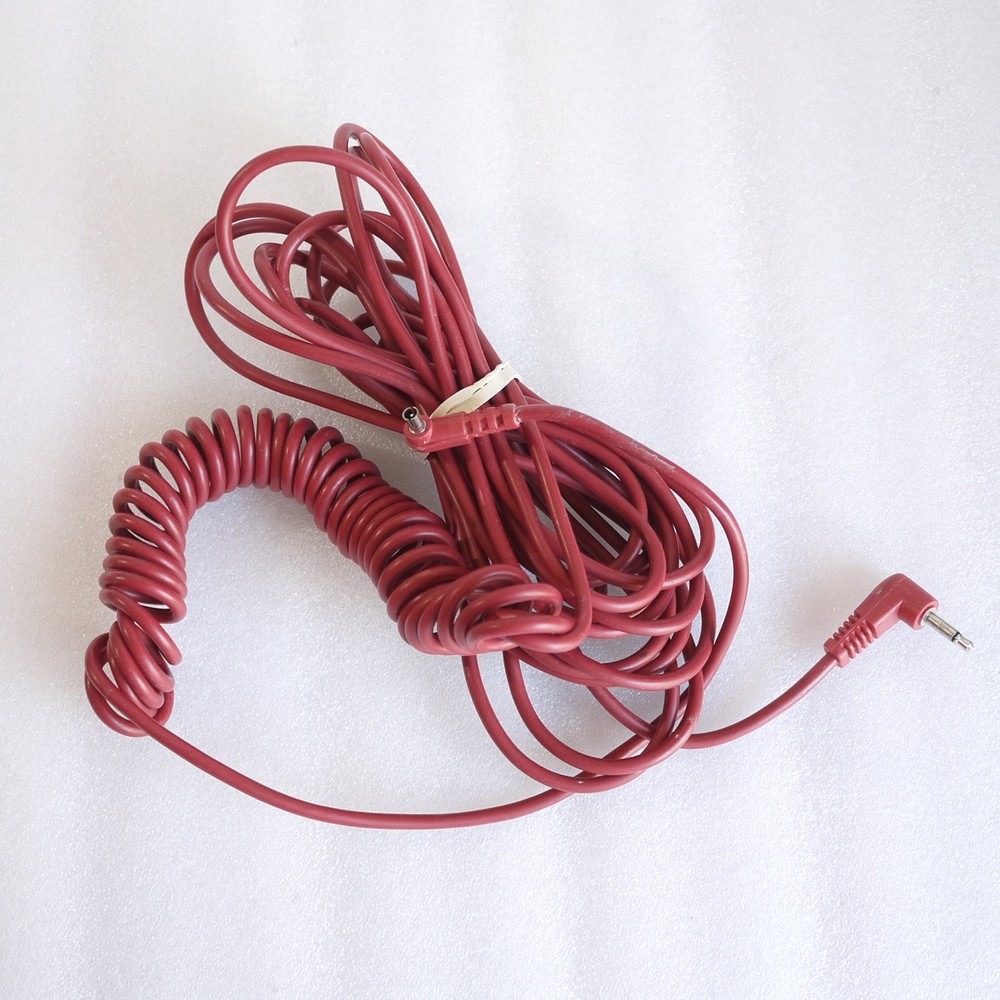 Multiblitz Red Flash Sync Cable 5m Studio Strobes 3,5mm