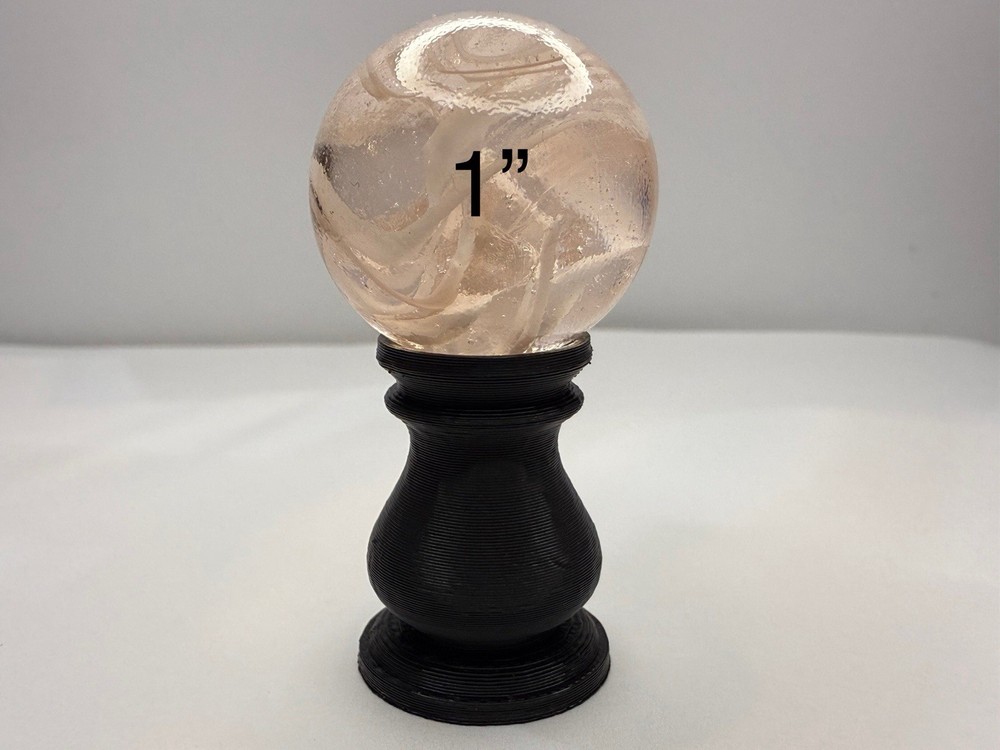 Black Marble Display Stand Marble Holder Sphere Display