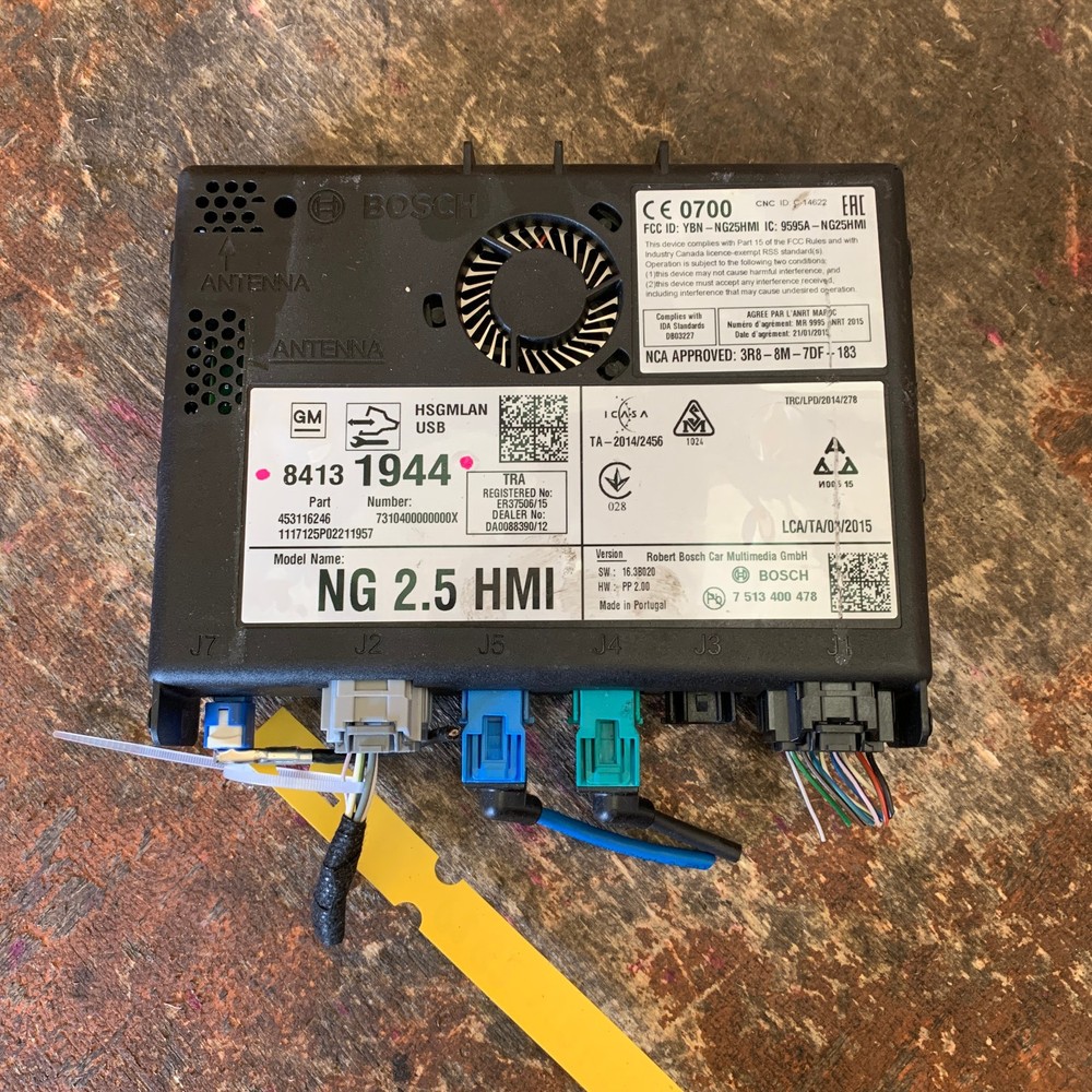 Vauxhall Insignia Sat Navigation Control Module Unit Mk2 2017 84131944