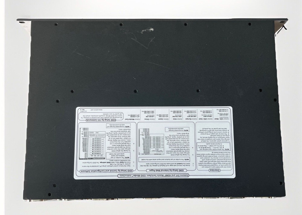 Extron SMX Series Switcher 8x8 DVI