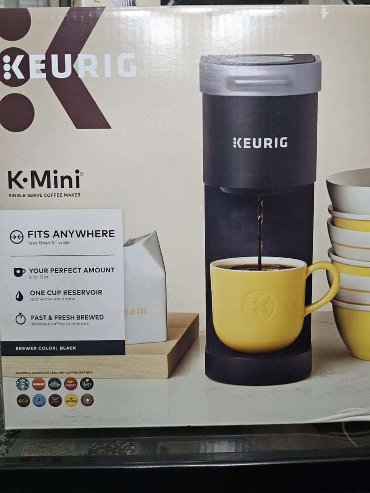 Keurig K-Mini Single Serve Coffee Maker (Black)