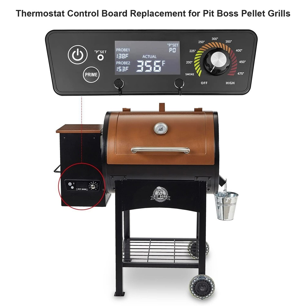 Upgraded Control Board for Pit Boss Control Panel T Pit Boss Wood Pellet Grills