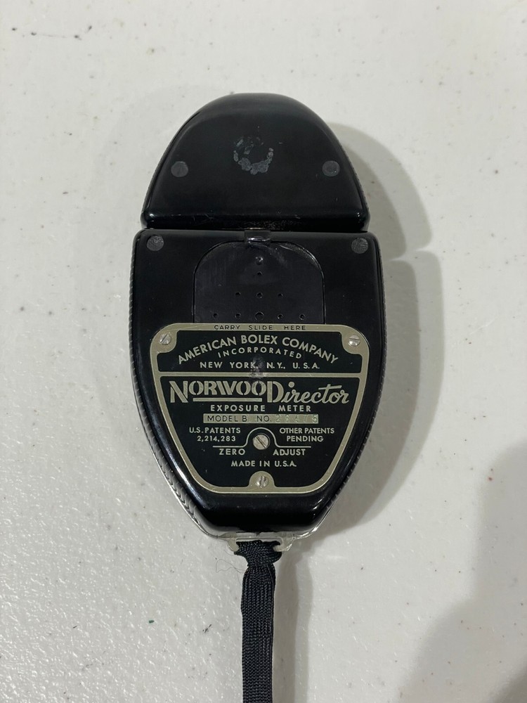 Norwood Director Exposure Meter Model B with Leather Case (X24)