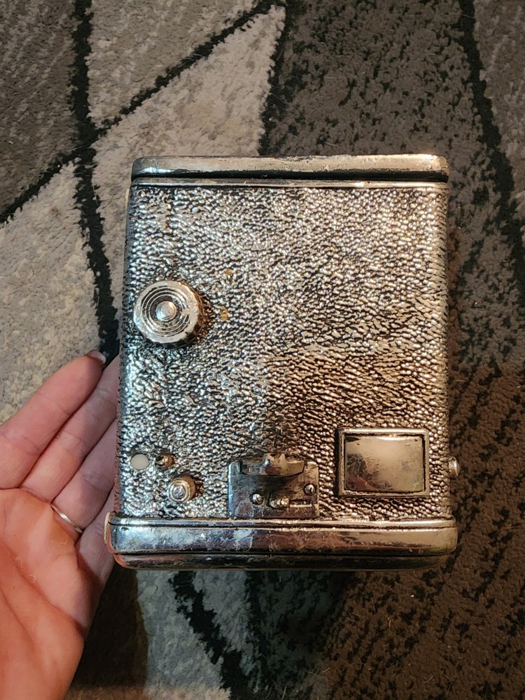 Vintage Metal Camera Box