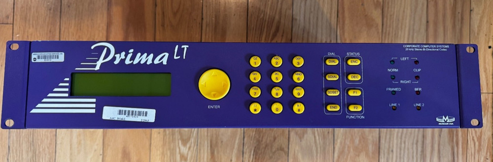 CCS Musicam Prima LT audio codec