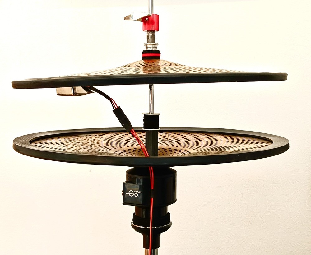 Goedrum 2-Piece Hi-Hat DIY Package With bottom cup