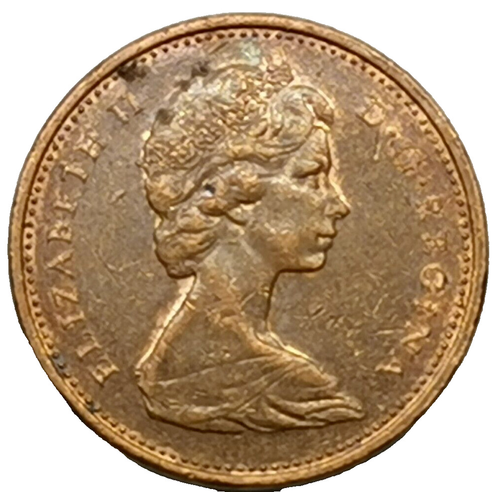 Elizabeth II / Maple Leaf 1 cent 1977 CANADA (182F)