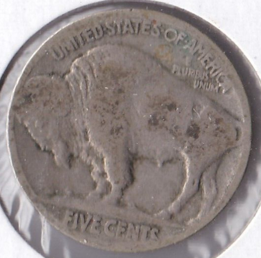 1929 Buffalo Nickel Acid Dated L1