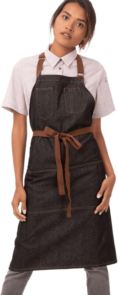 Unisex Memphis Bib Apron