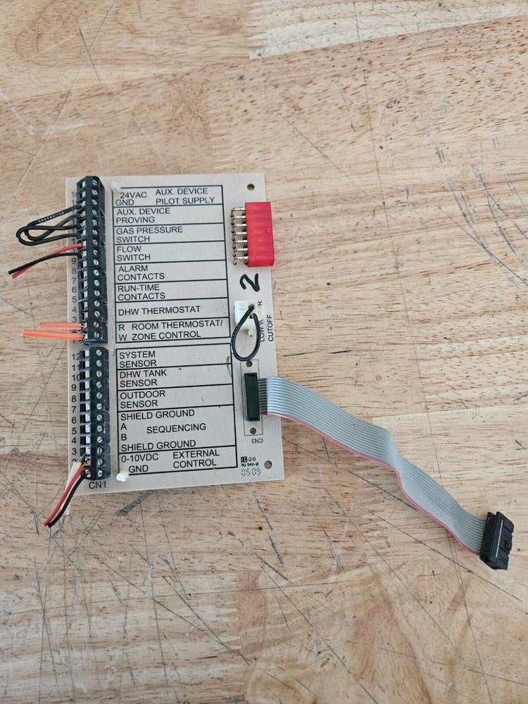 Lochinvar RLY2202 Low voltage Connection Circuit Board