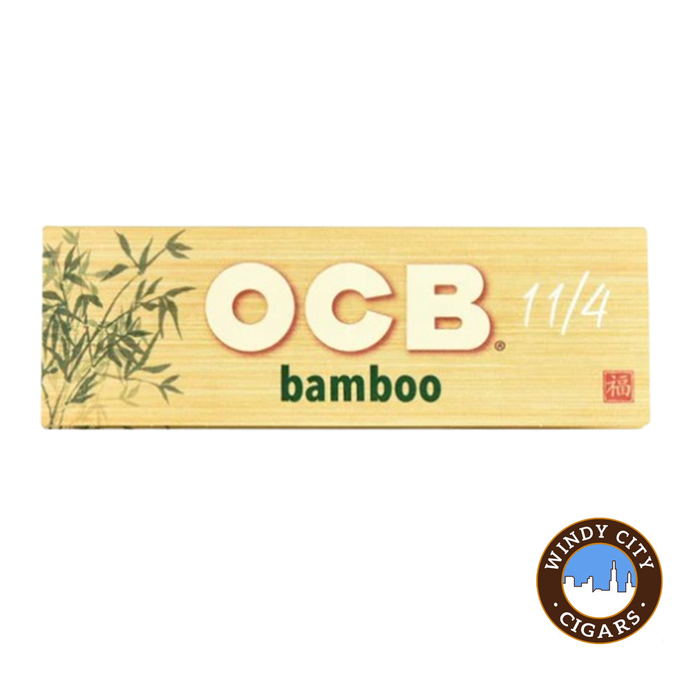 OCB Bamboo 1 1/4 Rolling Papers - 10 Packs
