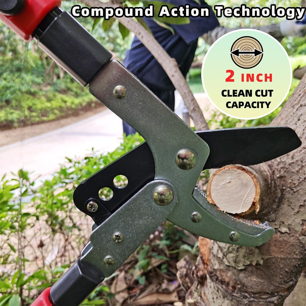 Loppers Branch Cutter Heavy Duty Tree Trimmer Extendable 2841" Tree Pruner With