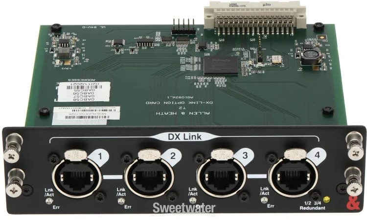 Allen & Heath DX Link Audio Networking Card for dLive