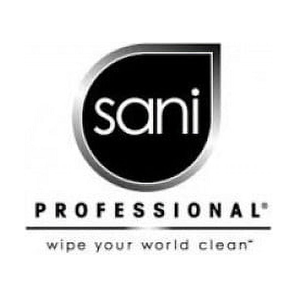 Sani Professional No-Rinse Sanitizing Multi-Surface Wipes, White 72ct (8 Pack)