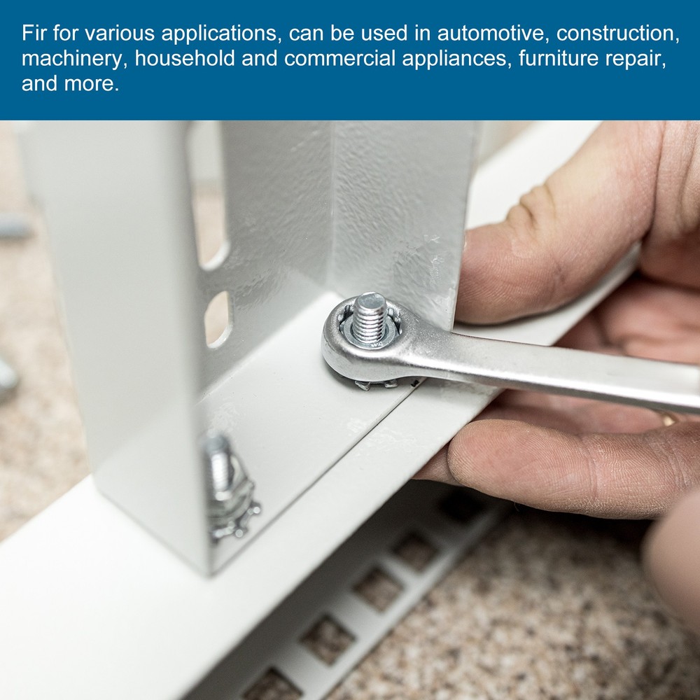 M6 Split Lock Washer, 30Pcs Copper Spring Lock Washers