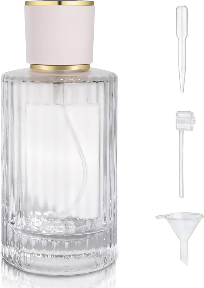 100ml/3.4 Oz Glass Spray Bottle Perfume Atomizer,Refillable Perfume Spray Bottle