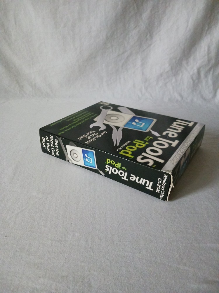 NEW SEALED Tune Tools for iPod Windows/Mac PC CD Software Song Transfer ValuSoft