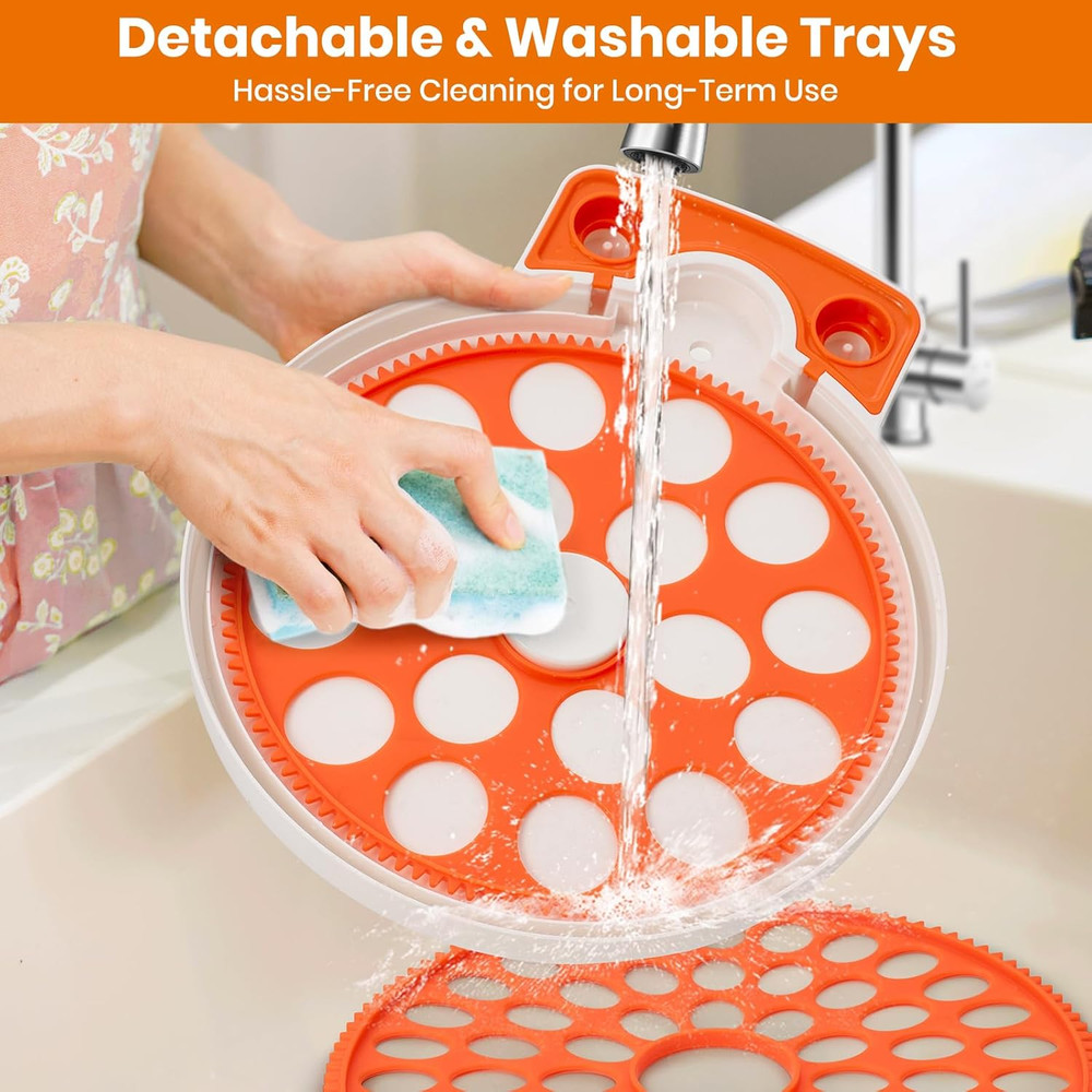 Incubators for Hatching Eggs - 18 Egg Capacity，Automatic Egg Turner，360° Viewing