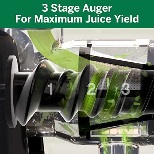 Omega H3000RWH13 Cold Press 365 Juicer Slow Masticating Extractor Creates Del...