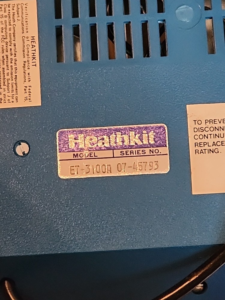 Heathkit Vintage ET-3100 Electronic Design Experimenter