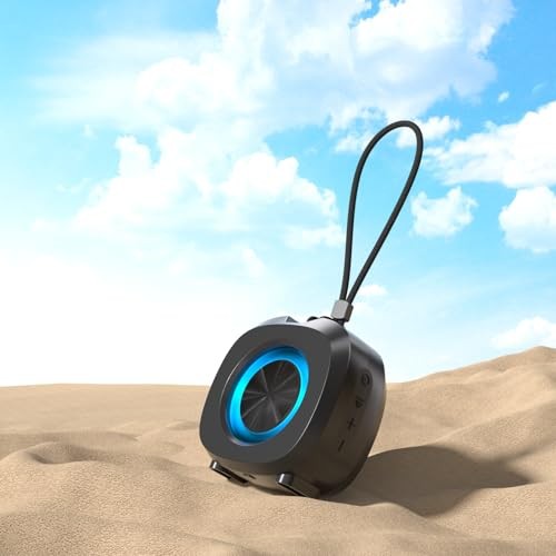 Bluetooth Speaker, Portable Wireless, IPX5 Waterproof Speaker, Bluetooth Black