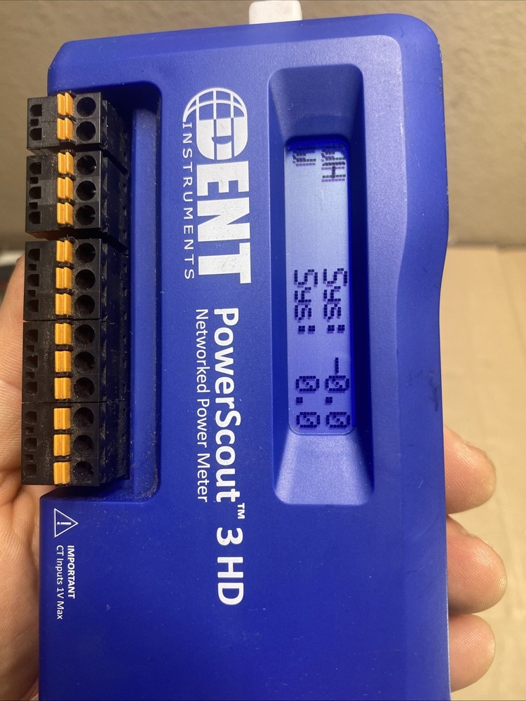 Dent PowerScout 3 PS3HD-R-D-N HD Power Submeter (UNTESTED)