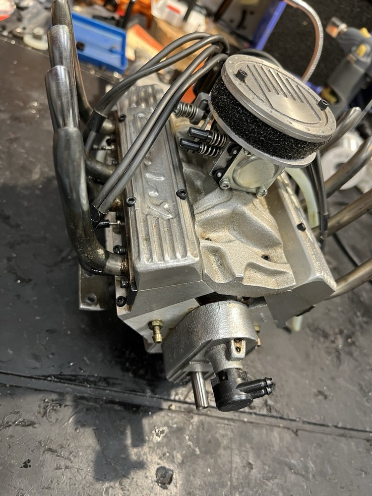 Conley 1/4 Scale V8 Nitro Engine