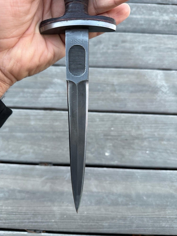Fairbairn Skyes BRITISH ARMY COMMANDO Double Edge Dagger Knife 2ND PATTERN
