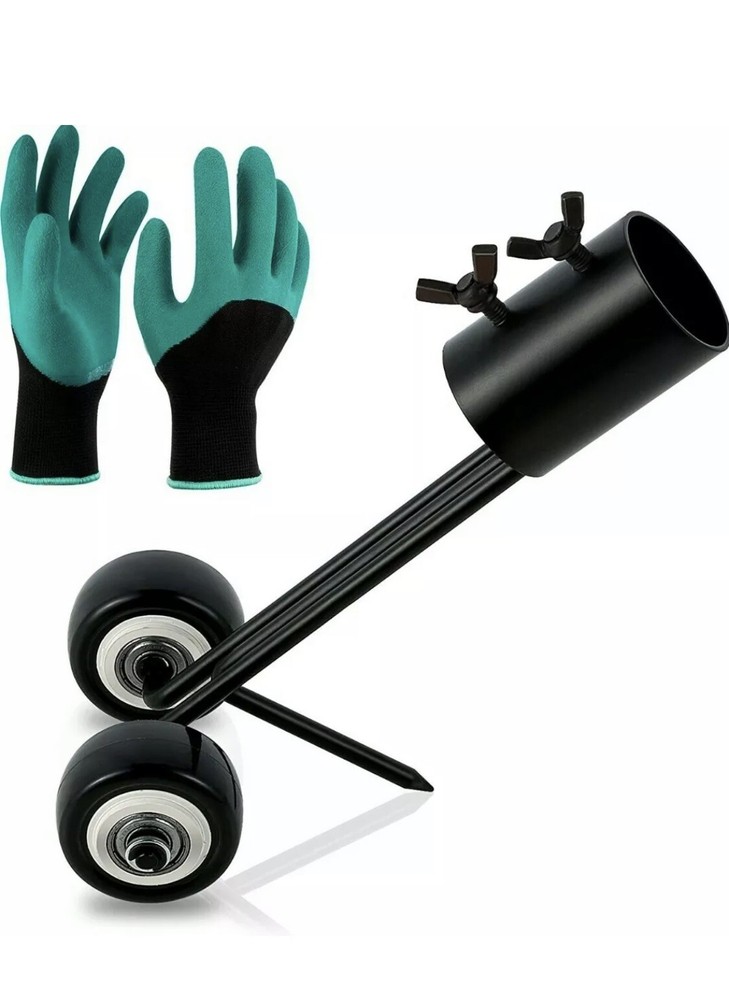 EtekStorm Weed Puller Stand Up Weeder Strong Metal Frame