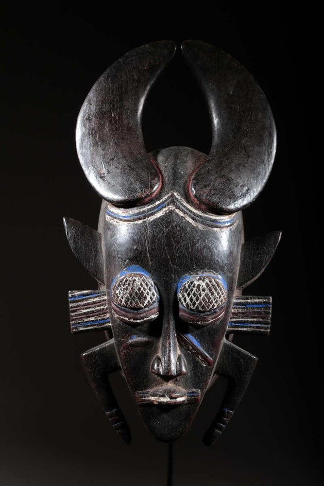 African Art Djimini Mask 842