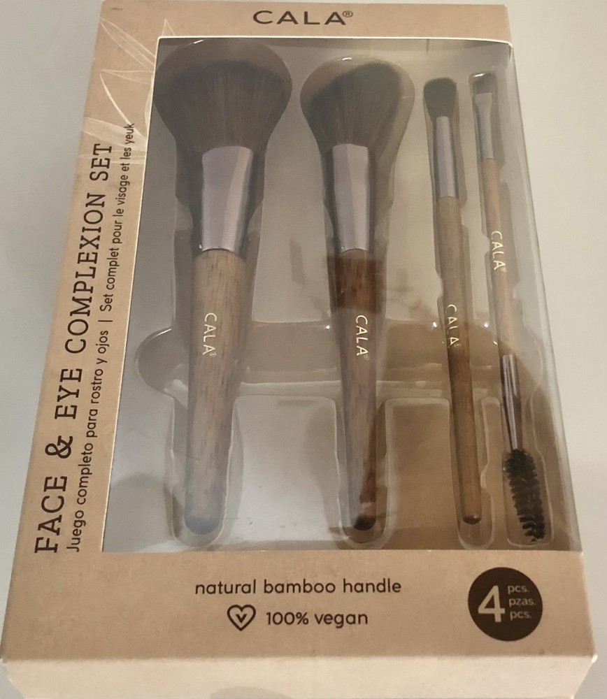 CALA Face & Eye Complexion  Set  100% Vegan 4 Piece Set