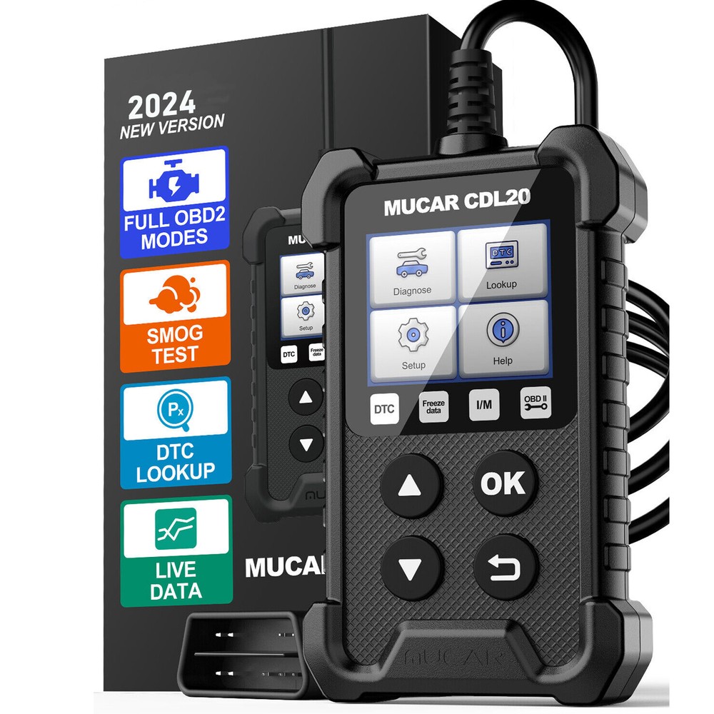 MUCAR CDL20 OBD2 EOBD Scanner Car Fault Code Reader Engine Auto Diagnotsitc Tool