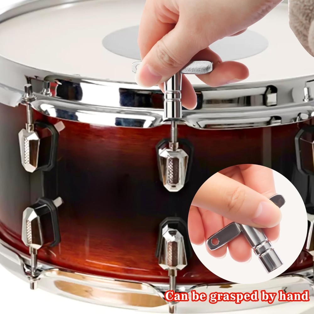 4 Pack Drum Keys - Universal Tool for Tuning High Tension Drums, Includes...