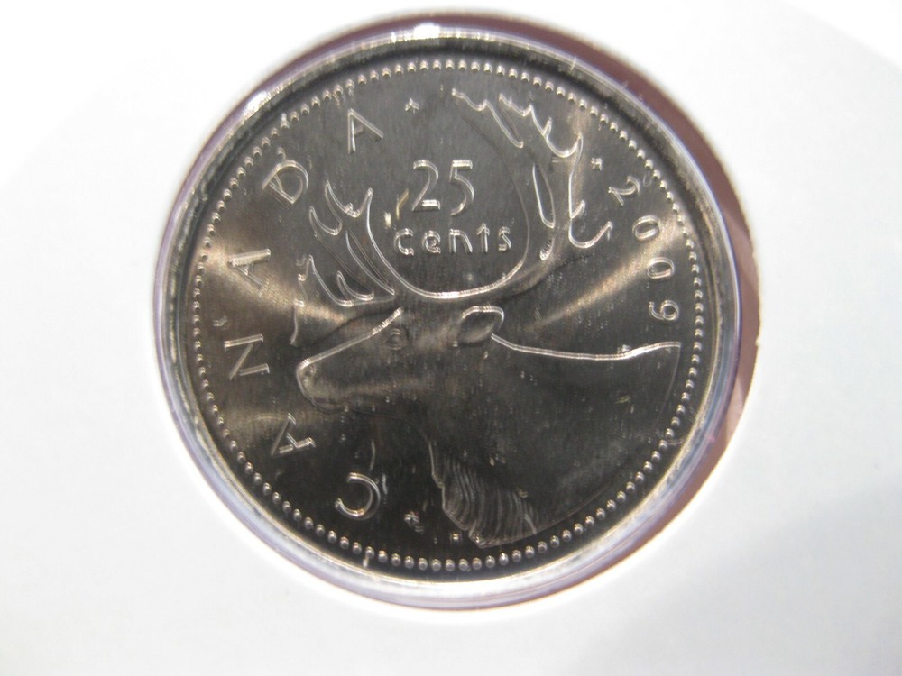 2009 Canadian Prooflike Quarter ($0.25)