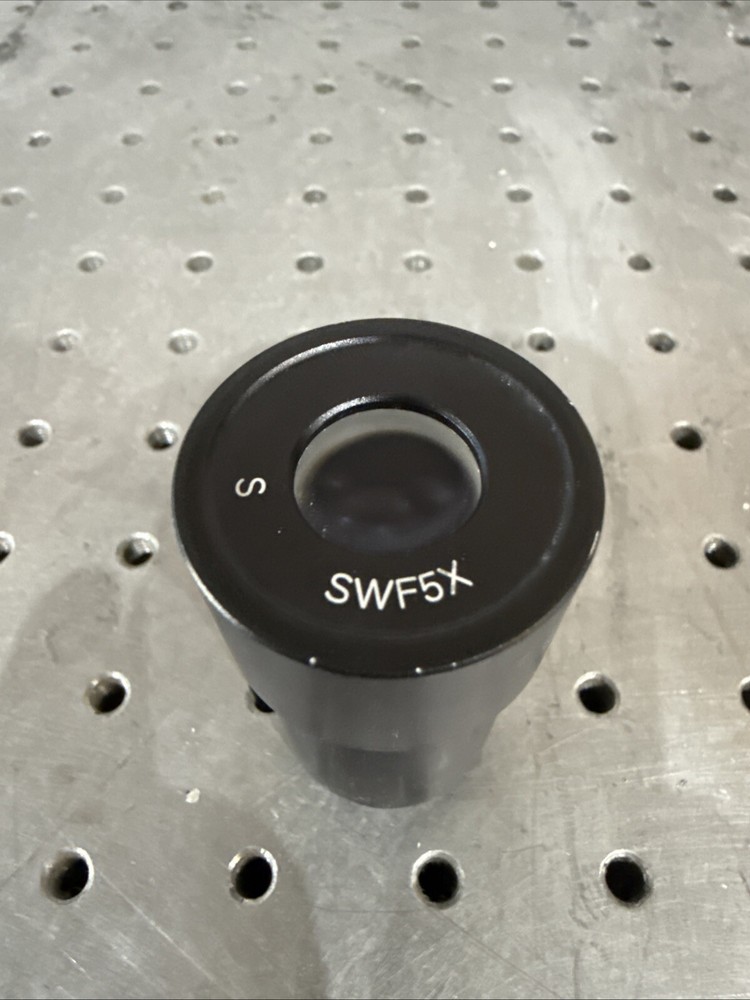 S SWF5X MICROSCOPE EYEPIECE. NO CRACKS OR CHIPS