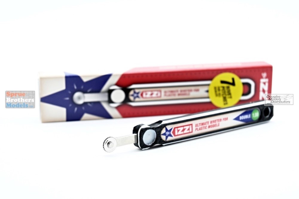 Be iZZi #BI100D Scale Model Riveter 1mm Double For 1/32