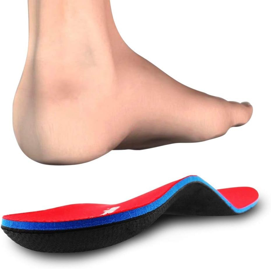 Moisture-Wicking Orthotic Inserts with Deep Heel Cradle - Custom Fit Options