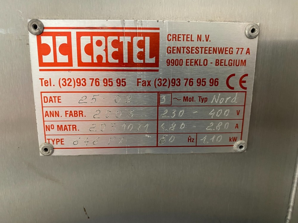 Cretel Meat Membrane Skinner