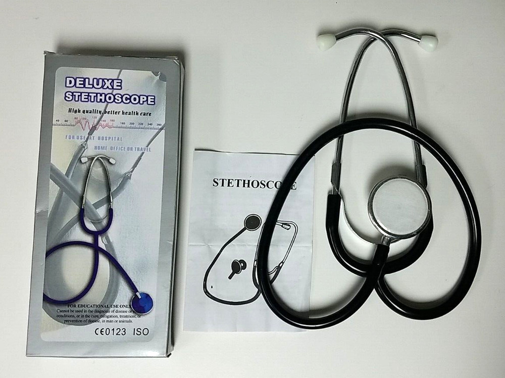 Deluxe - Stethoscope - New / Open Box !