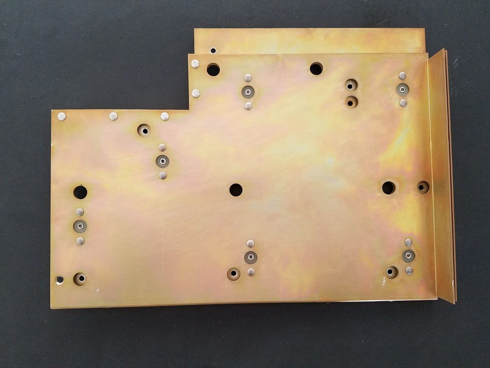 Metal Panel for a FLUKE 5100B Calibrator