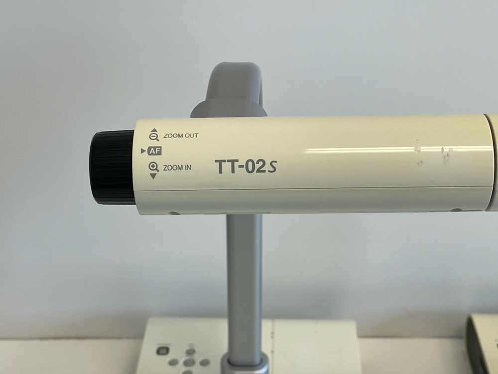 Lot of 2 Elmo Model TT-02S USB VGA Document Camera Visual Presenter