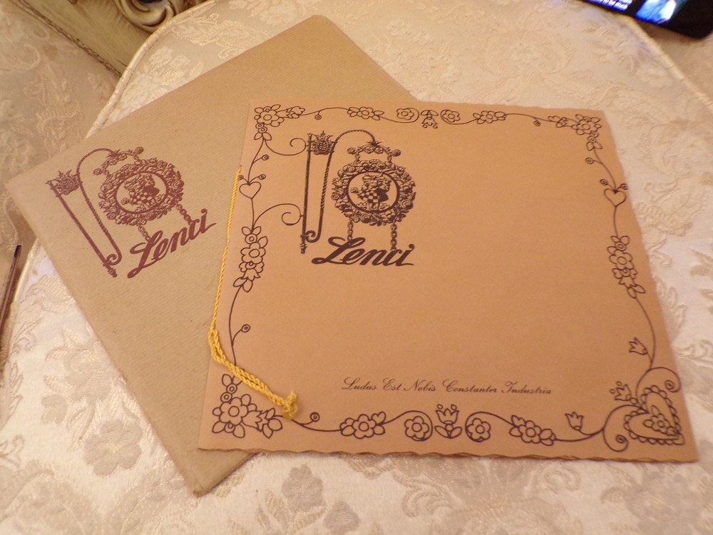 VTG  Catalog Book Lenci Dolls