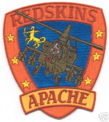 APACHE REDSKINS  patch