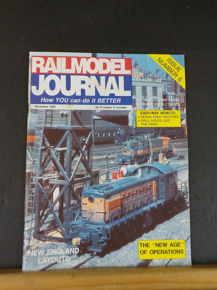 Railmodel Journal 1989 November New Age of Operations