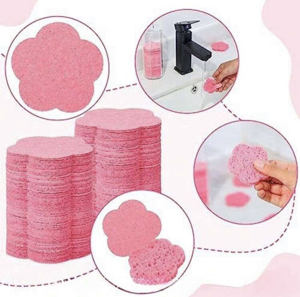Compressed Facial Cleansing Pads