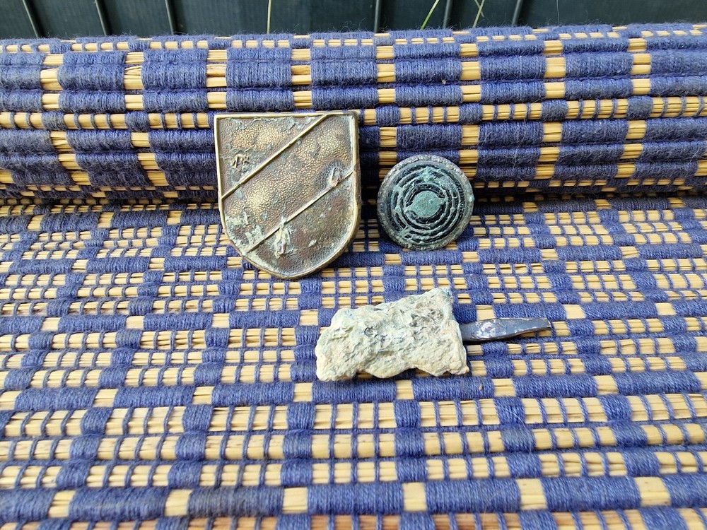 WW2 Original German Badges Front Item Relic.