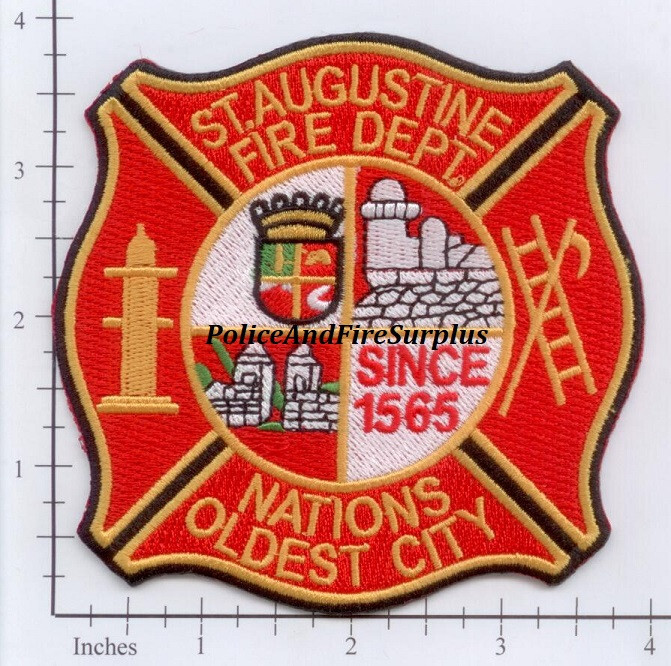 Florida - St Augustine FL Fire Dept Patch