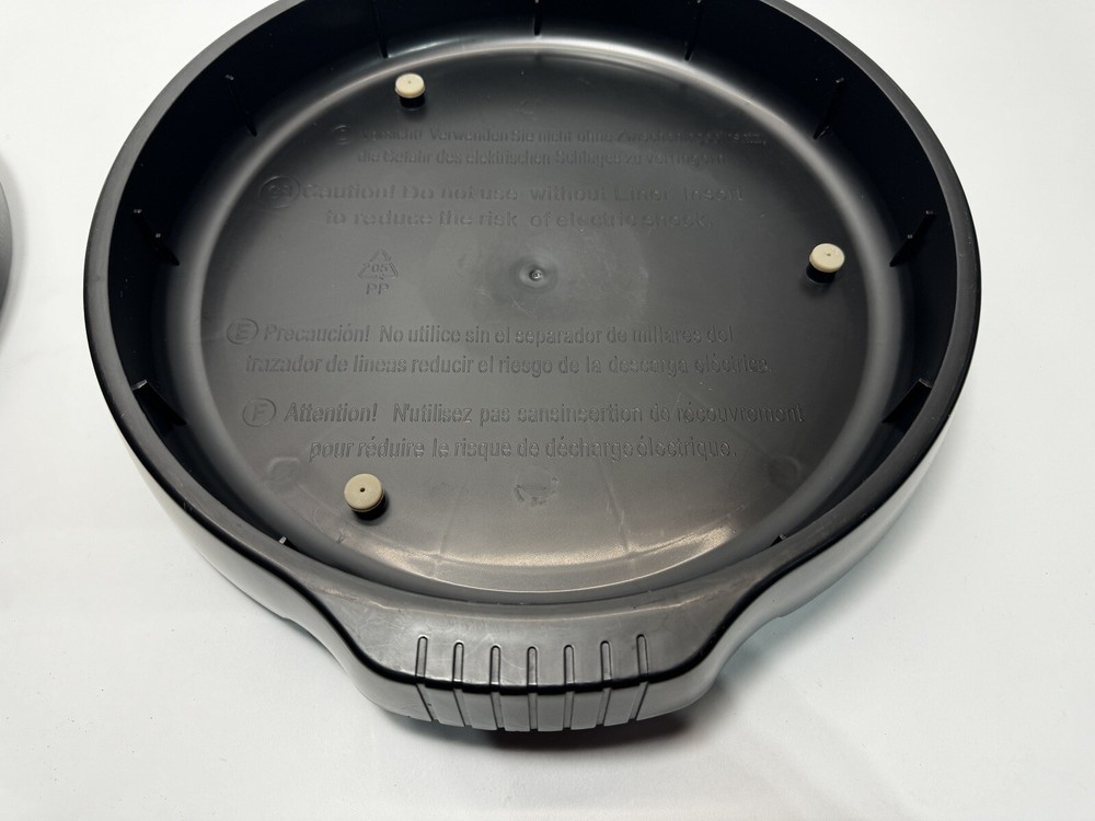 NuWave Pro Plus Infrared Oven 20631 Replacement Part Bottom Base Drip Tray Pan